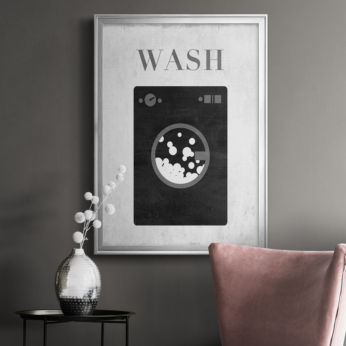 Wash Premium Framed Print - Ready to Hang
