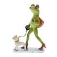 thumbnail image 3 of Garden Statue Frog Figurine Animal Sculpture Humorous Resin Craft for Outdoor Yard and Indoor Tabletop, 3 of 9