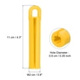 thumbnail image 2 of Uxcell 4" Billiard Pool Cue Hanger Snooker Stick Hanging Tool Accessory Yellow 5 Pack, 2 of 5