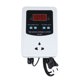 thumbnail image 1 of 1500W controlador de temperatura de efecto invernadero controlador digital de temperatura del aire termostato pantalla LCD 10A ee. uu. plug 110V, 1 of 8
