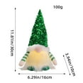 thumbnail image 2 of AmaMary Christmas Gnomes Gift Plush with Light, 12" Handmade Swedish Santa Gnomes Plush Sequin Hat Christmas Decor at Night Elf Christmas Decorations Indoor Gift Xmas Table Decor, 2 of 6