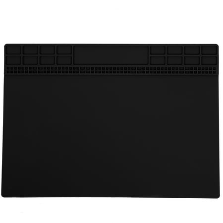 

2024 Repair Mat Silicone Heat Resistant Pad Computer Phone Solder Station Tools 350x250x4mmBlack