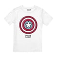 thumbnail image 1 of Captain America Boys/Girls Ziptone Shield T-Shirt, 1 of 4