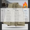 thumbnail image 3 of Miqool Mens Reversible Fleece Vest Stand Collar Zip Up Sleeveless Outdoor Cargo Vest with Pockets M‑5XL, 3 of 8