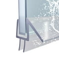 thumbnail image 2 of Effective 2 Pack Shower Door Water Guard 39 Length Deflects Water Keeps Bathroom Floor Dry For 3/8 Shower Doors, 2 of 6