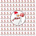 thumbnail image 3 of Venta al por mayor de tarjetas de papel con forma de piruleta navideña, paquete de envoltorio de dulces con dibujos de muñeco de nieve y Papá Noel, regalos para niños, decoración para fiestas de Año N, 3 of 5