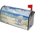 thumbnail image 6 of Beach Summer Mailbox Cover Mailbox Wraps, Waterproof Mailbox Covers Magnetic Post Box Cover Large Size 25.5"(L) x 21"(W) Garden Yard Outside Farmhouse Home Decor, 6 of 6