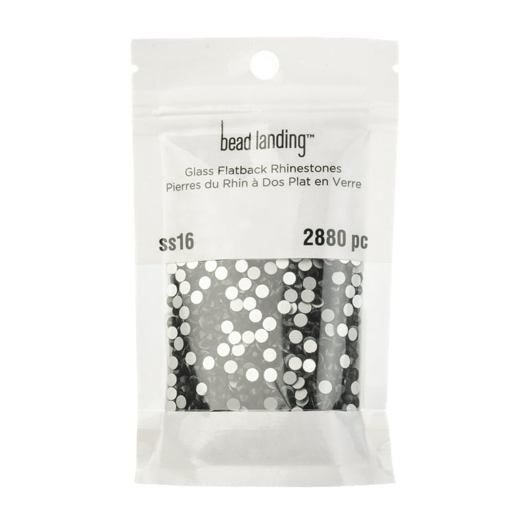 SS16 Glass Flatback Rhinestones by Bead Landing 2880pc - Walmart.com