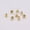 Gold, variant on 100 PCS DIY Jewelry Accessories Ear Plugs Round Disc Shaped Earring Stoppers-Gold-11*6mm x 100PCS