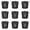 Black, variant on 10-30PC Aquarium Holder Under Water, Pothos Pots for Aquarium, Holder for Fish Tank Landscaping Decoration, for Living Room Bedroom Restaurant Apartment Birthday