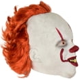 thumbnail image 2 of Máscara para cosplay Pennywises de látex para Halloween, carnaval y pascua, 2 of 3