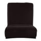 thumbnail image 2 of De Silla De Comedor Suave De 12 Piezas, De Silla Elástica De Spandex Para Silla De Respaldo Bajo Cocina Hogar Hotel Negro Soledad Funda de asiento de terciopelo con respaldo bajo, 2 of 10