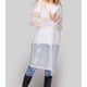 thumbnail image 5 of Chubasquero transparente de Eva para mujer, ponchos impermeables para la lluvia, ropa impermeable larga, impermeable ligero con capucha, para viajes, pesca, senderismo, uso diario, tamaño gr, 5 of 5