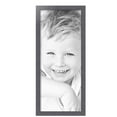 thumbnail image 2 of ArtToFrames 12" x 29" Tungsten Picture Frame, 12x29 inch Gray MDF Poster Frame (WOM-4640), 2 Pack, 2 of 7