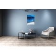 thumbnail image 4 of Yihui Arts Night Beach Scenery Coastal Painting in Royal Blue and White Color for Home Decor, 4 of 6