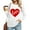Wine3, variant on Aloohaidyvio Womens Love Heart Shirts Long Sleeve Valentine's Day Crewneck Casual Heart Graphic Tee Tops