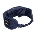 thumbnail image 2 of Auriculares inalámbricos con música para dormir por la noche, antifaz Bluetooth inteligente con bloqueo de luz, ultrafinos, color azul, 2 of 14