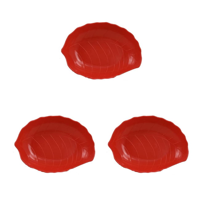 Bandeja de aperitivos de dulces Cateissary Cesta de frutas plástico Tamaño compacto