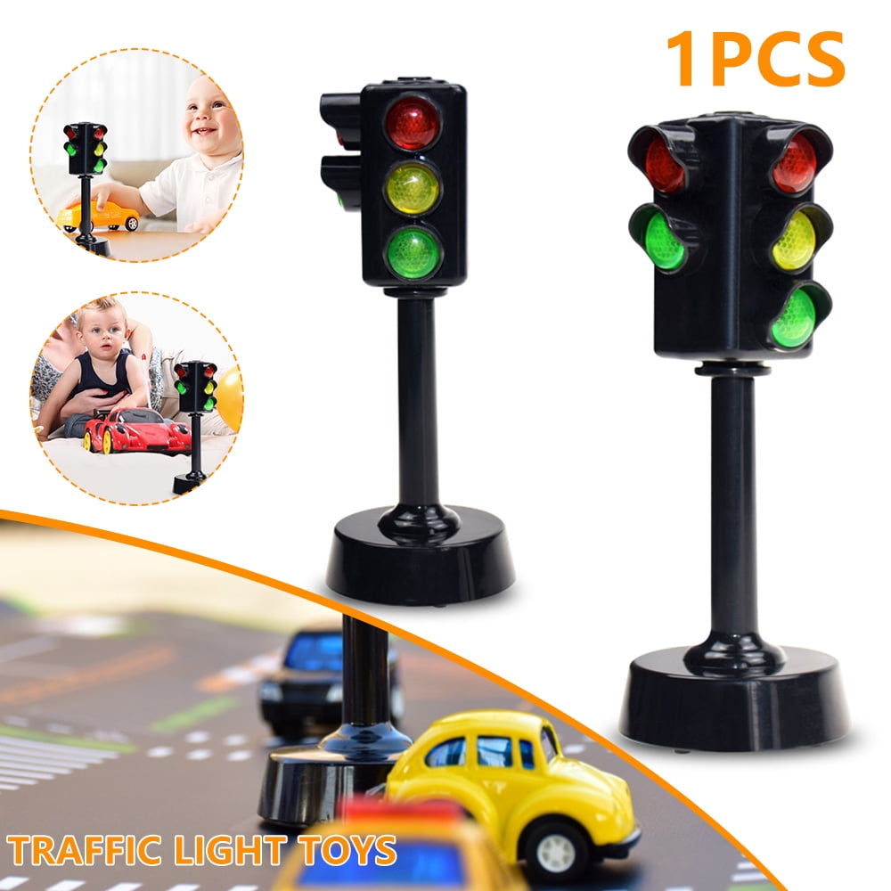 ZTOO Kids Traffic Light Toy?traffic Signal Lights?road Safety Signs