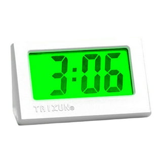 Car Dashboard Clock/ Office Desk Alarm Clock, Stopwatch & Calendar With  Flexible Stand, TS-613A clock
