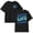 Black, variant on Girls Love Like Jesus Christian T-Shirt, John 13:34 Casual Crewneck Tee for Teens Hot Pink 130