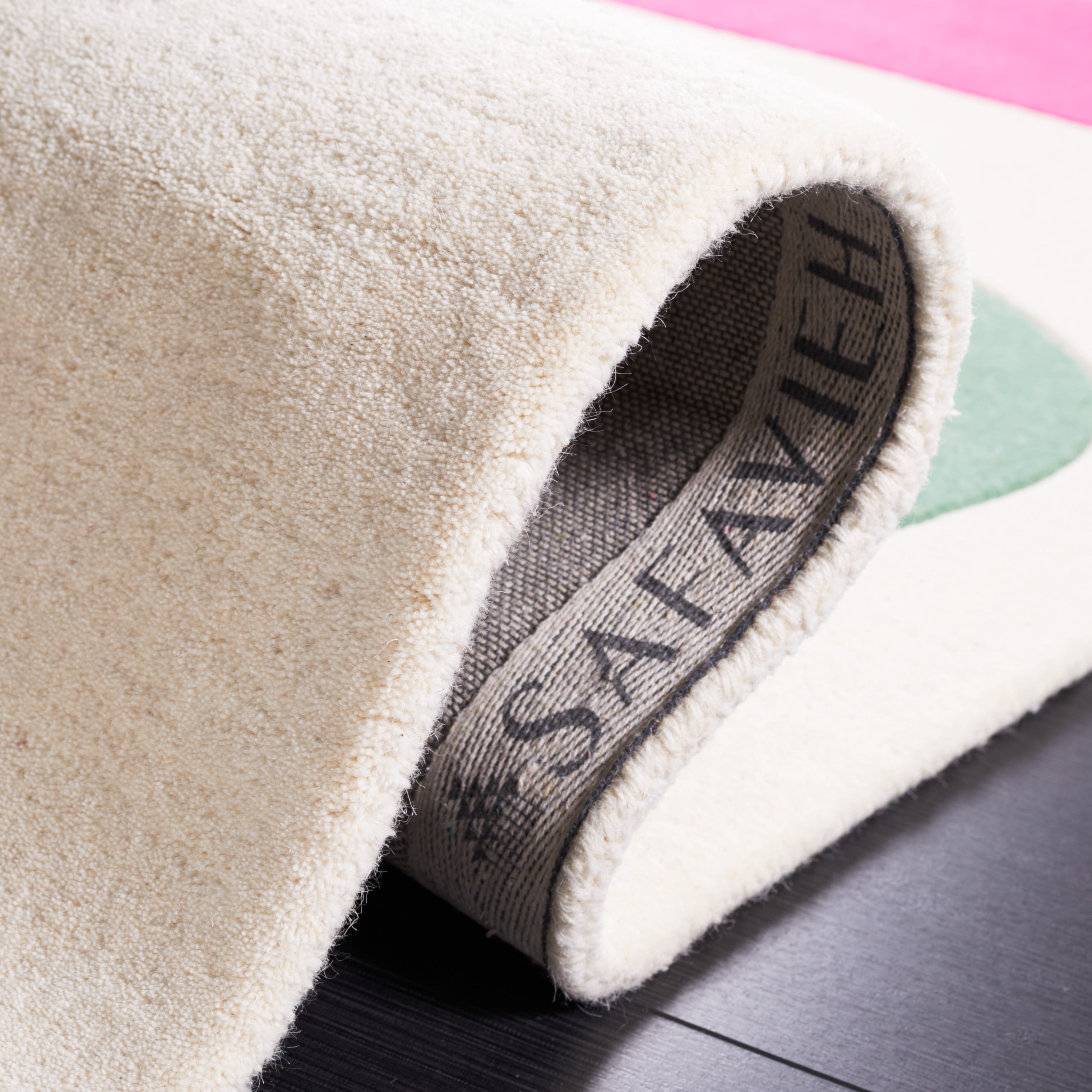 SAFAVIEH Fifth Avenue Deion Abstract Area Rug, Ivory/Pink, 8' x 10'
