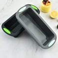 thumbnail image 2 of Silicone Loaf Pan for Baking Bread, Meatloaf, Cake, Non-Stick Reusable Rectangle Molds with Easy Grab Handles, 2 of 5