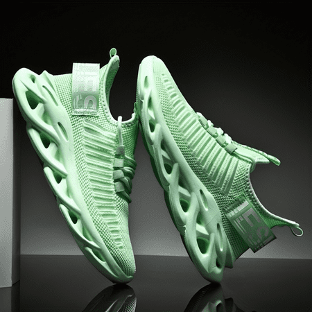 

CHANGSHABR Ultra-Cushioned Running Sneakers - Seamless Comfort Anti-Skid Grip Ventilated Mesh Walking Shoes for All-Terrain Fitness