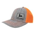 thumbnail image 1 of John Deere Gorra Original Gris con Naranja Fosfo de Malla, 1 of 2