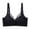 Black, variant on Red Bras for Women Push up Wireless Bralette Plain Lace Soft T-Shirt Ladie's Underwear