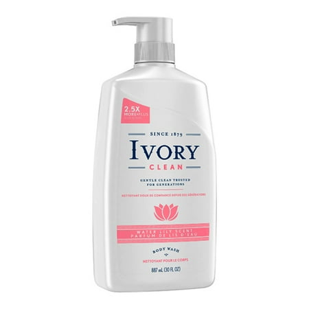 Ivory Body Wash Water Lily Scent - 30 fl oz