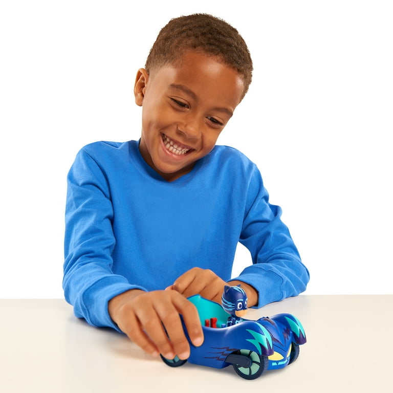 PJ Masks Vehicle Cat-Car & Catboy Figure - Walmart.com