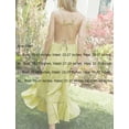 thumbnail image 6 of Women's Y2k Cut Out Backless Maxi Dress Bodycon Long Flowy Dresses Summer Boho Spaghetti Strap Low Cut Cami Dress Clubwear, 6 of 12