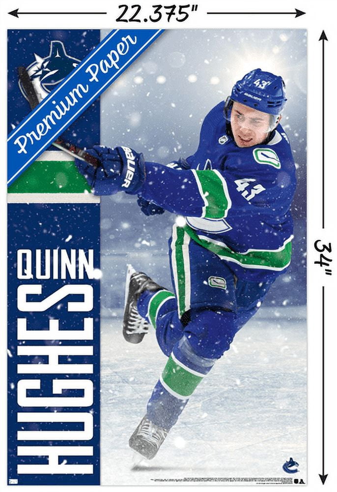 NHL Vancouver Canucks - Quinn Hughes 20 Wall Poster, 22.375" x 34"