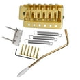 thumbnail image 2 of Piezas eléctricas de guitarra shamjiam Trémolo Bridge Roller Saddle dorado Sistema de puente de trémolo de guitarra, 2 of 9