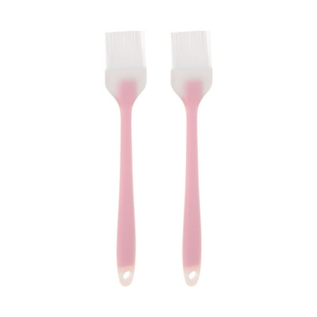 

Silicone Pastry Brush 1.38 x8.07 Basting Oil Butter Sauce Tool Pink 2 Pack