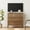 Walnut, variant on 31.5" Reeded Dresser TV Stand, Modern Minimalist Entertainment Center, Wooden TV Console with Storage for Living Room,Bedroom