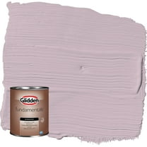 Glidden Fundamentals High Society / Purple Flat Exterior Paint, 1 Quart