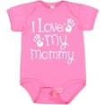 thumbnail image 3 of Inktastic I Love My Mommy Mothers Day Boys or Girls Baby Bodysuit, 3 of 5