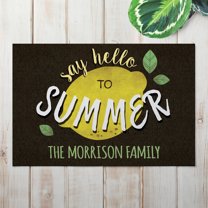 Say Hello to Summer Personalized Doormat