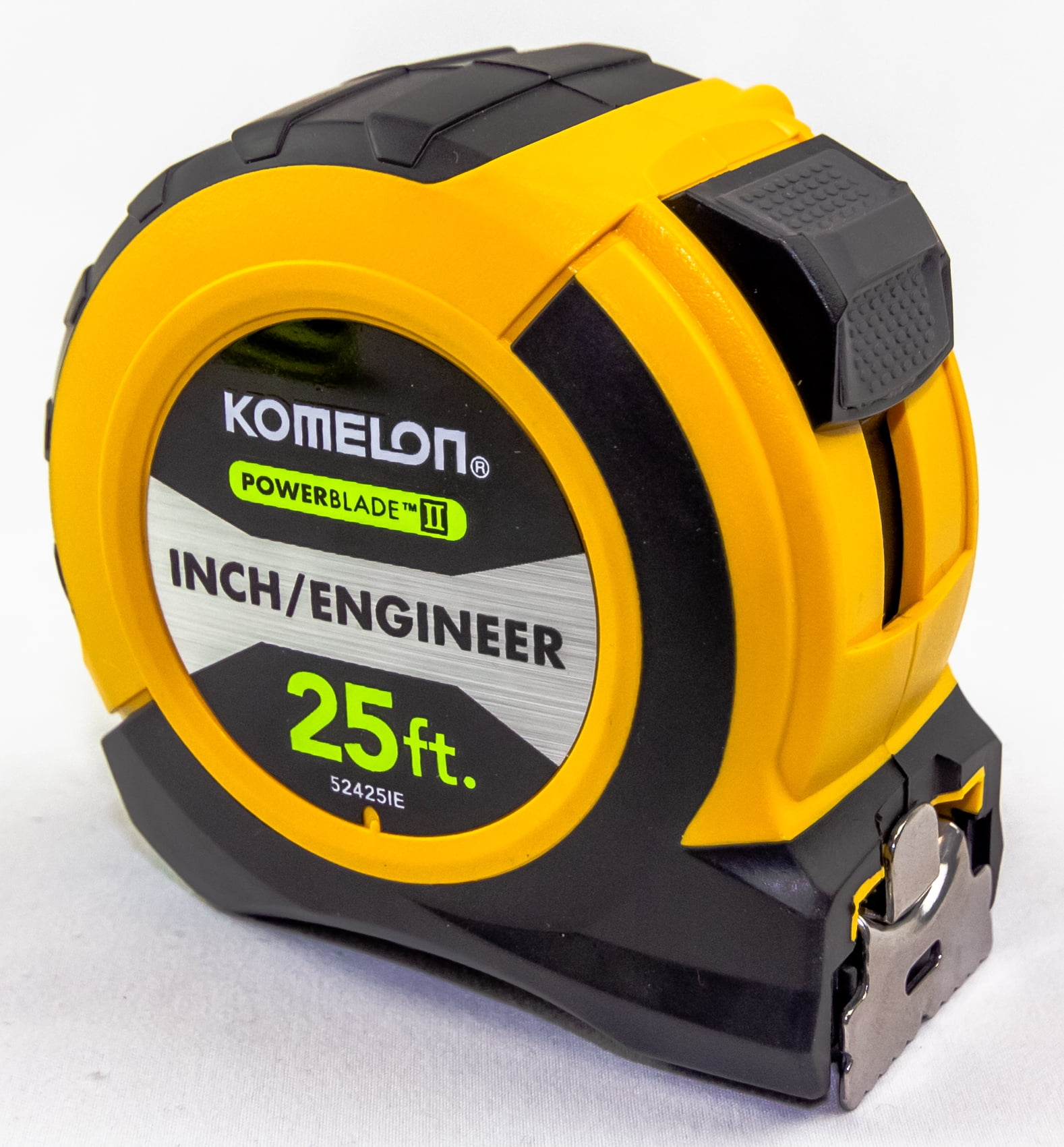 Komelon Tape Measure High-Visibility both Inch and Engineer Scale Printed 33Ft 