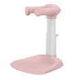 thumbnail image 2 of Xssm Foldable Design Baby Shower Stand with Armrest,High Stability Adjustable Height Baby Shower Standing Support,Collapsible Baby Shower Rack with Shower Head Holder,Bpa Free (Pink), 2 of 12