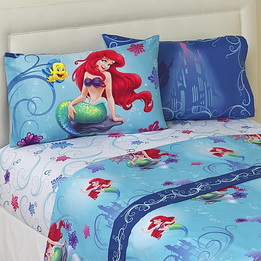 The Little Mermaid Full Size Sheet Set 