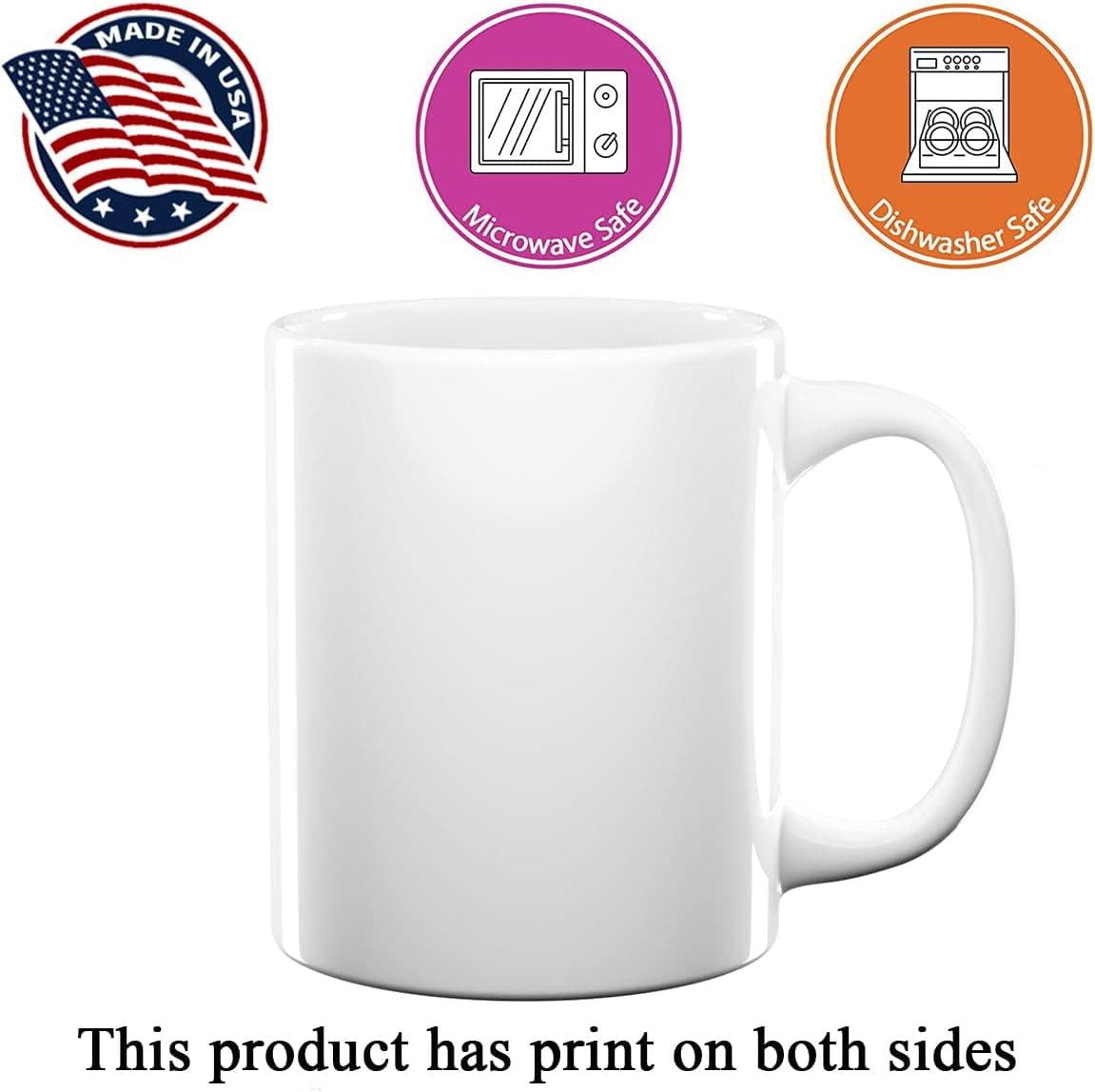 Lotusprinthandmade Personalized Cardinal Memorial Light Green Accent Mug (11oz) (Made In US), cardinal memorial coffee cup, cardinal mug