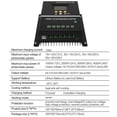 thumbnail image 4 of Comprehensive Voltage Protection, Advanced Algorithm Solar Charger Controller 60A 80A 100A Intelligent Solar Panel Regulator Multi-Function LCD Display User-Centric Design for 12V 24V 36V 48V Systems, 4 of 5