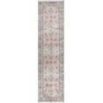 thumbnail image 1 of Turkish Oriental Floral Turkish Distressed Blue Area Rug, 1 of 5