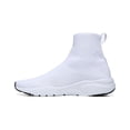 thumbnail image 3 of Sam Edelman Tara White Knit Stretch Slip On Sock Fitted Rounded Toe Sneakers (WHITE, 8), 3 of 6
