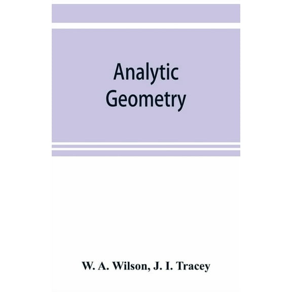 Analytic geometry, (Paperback)
