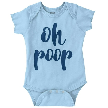 

Brisco Brands Oh Poop Funny Cute Stinky Unisex Baby Bodysuits
