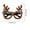 Brown, variant on YIKA Christmas Decoration Christmas Decoration Glasses Festival Party Dress Up Sparkling Santa Claus Eyeframe Christmas Photo Accessories